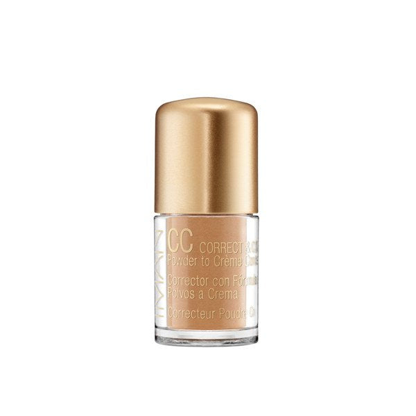 IMAN CC Correct & Cover Powder to Creme Concealer - Sand Medium - ADDROS.COM